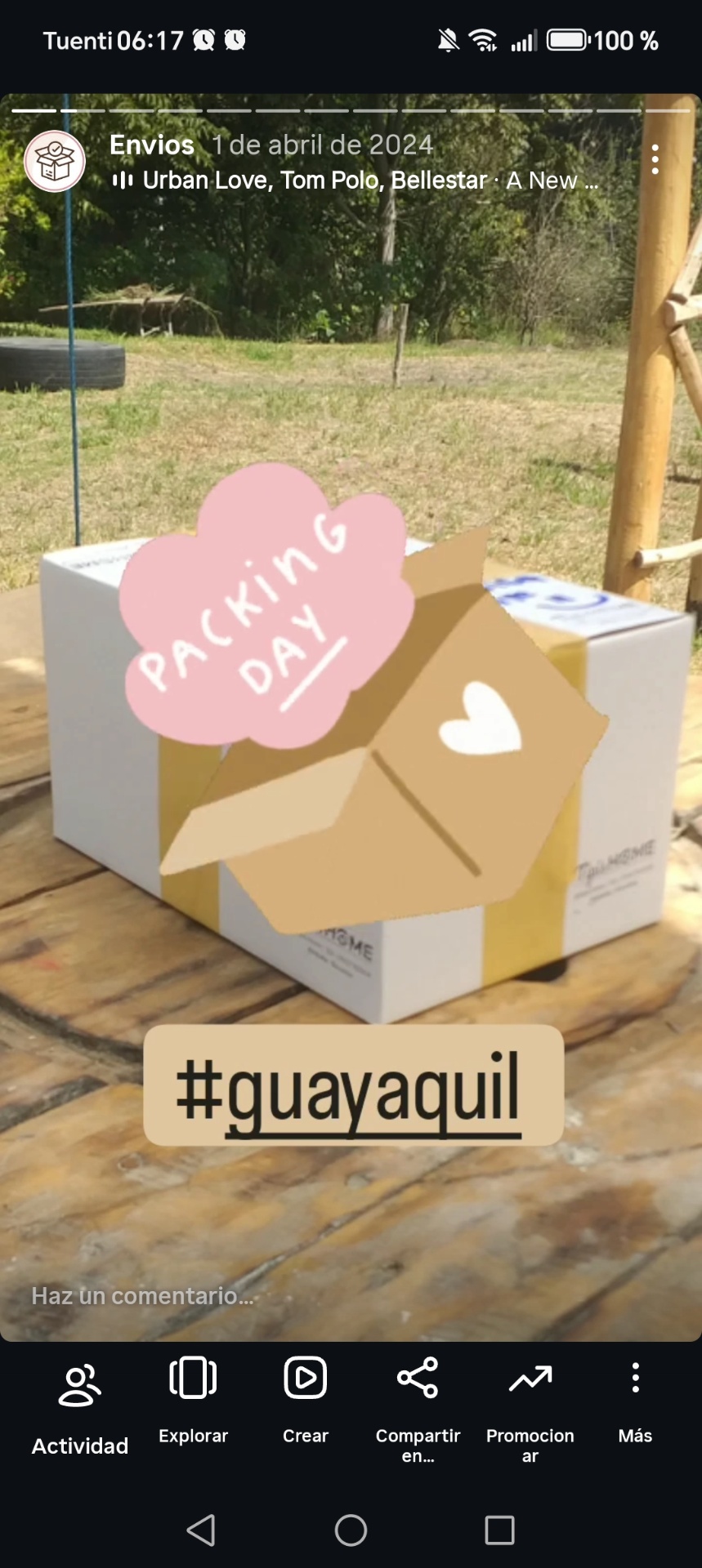 Packing day Guayaquil