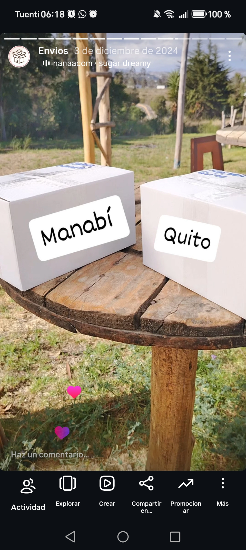 Pedidos enviados a Manabí y Quito